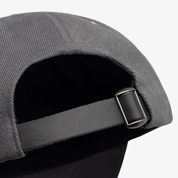 Norse Projects Bull Twill Denim 6-Panel Cap Graphite
