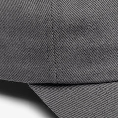 Norse Projects Bull Twill Denim 6-Panel Cap Graphite