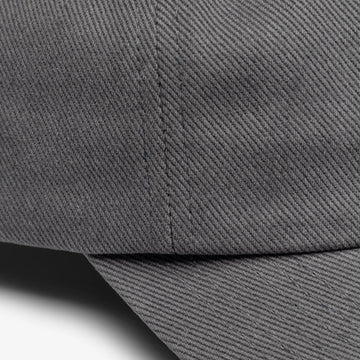 Norse Projects Bull Twill Denim 6-Panel Cap Graphite