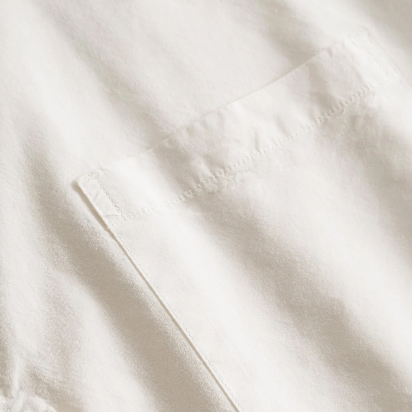 Norse Projects Carsten Tencel SS Shirt Enamel White - Parasol Store