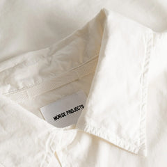 Norse Projects Carsten Tencel SS Shirt Enamel White - Parasol Store