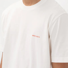 Norse Projects Dyrehaven Organic Logo Print T-shirt White