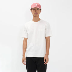 Norse Projects Dyrehaven Organic Logo Print T-shirt White