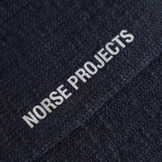 Norse Projects Ebbe Sport Sock Dark Navy - Parasol Store