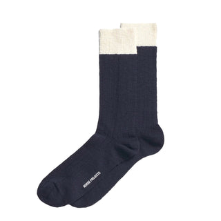 Norse Projects Ebbe Sport Sock Dark Navy - Parasol Store