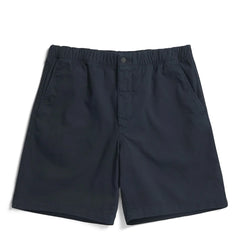 Norse Projects Ezra Relaxed Organic Stretch Twill Short Dark Navy - Parasol Store