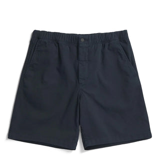 Norse Projects Ezra Relaxed Organic Stretch Twill Short Dark Navy - Parasol Store