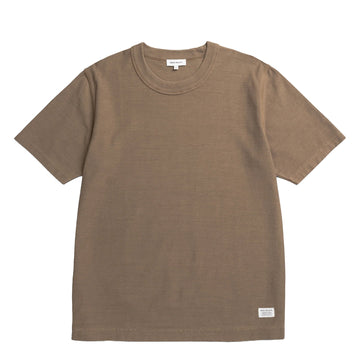 Norse Projects Elmelunde Organic Dry Cotton GMD T-shirt Walnut