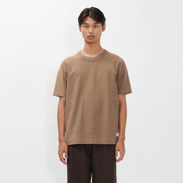 Norse Projects Elmelunde Organic Dry Cotton GMD T-shirt Walnut