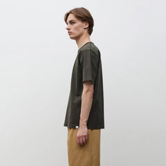 Norse Projects Elmelunde Soft Compact Cotton T-Shirt Beech Green