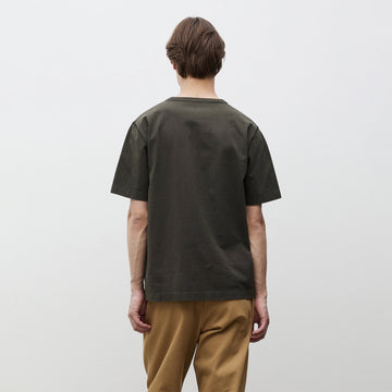 Norse Projects Elmelunde Soft Compact Cotton T-Shirt Beech Green
