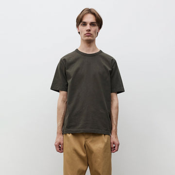 Norse Projects Elmelunde Soft Compact Cotton T-Shirt Beech Green