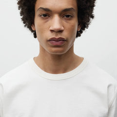Norse Projects Elmelunde Soft Compact Cotton T-Shirt White