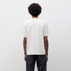 Norse Projects Elmelunde Soft Compact Cotton T-Shirt White