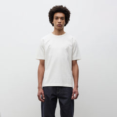 Norse Projects Elmelunde Soft Compact Cotton T-Shirt White