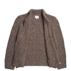 Norse Projects Erik Donegal Diamond Jacket Seal Brown - Parasol Store