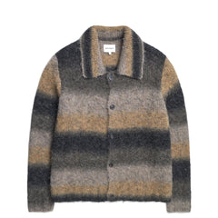 Norse Projects Erik Gradient Alpaca Wool Jacket Utility Khaki - Parasol Store