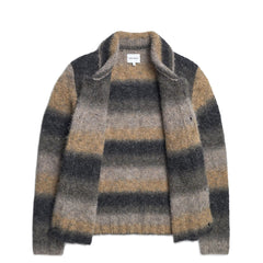 Norse Projects Erik Gradient Alpaca Wool Jacket Utility Khaki - Parasol Store