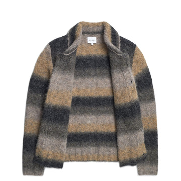 Norse Projects Erik Gradient Alpaca Wool Jacket Utility Khaki