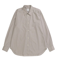 Norse Projects Espevik Fine Oversize Shirt Walnut