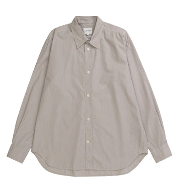 Norse Projects Espevik Fine Oversize Shirt Walnut