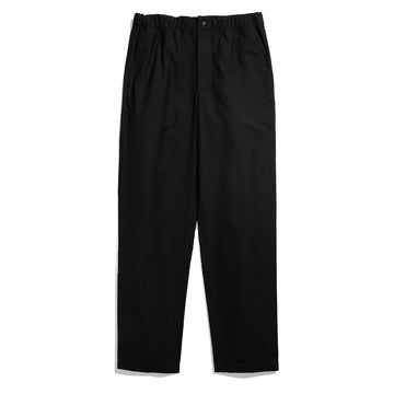 Norse Projects Ezra Relaxed Cotton Wool Twill Trouser Black - Parasol Store