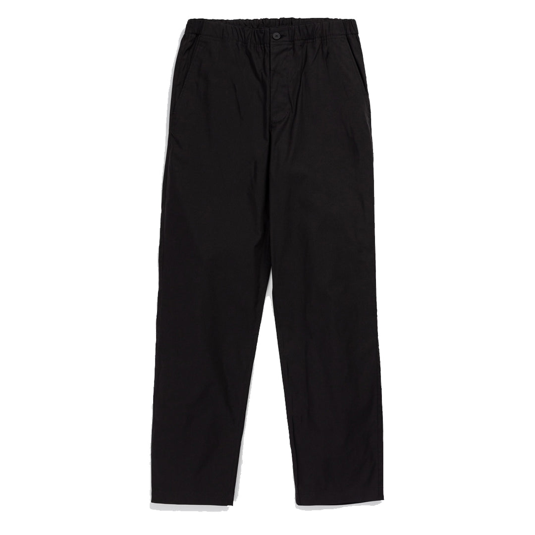 Norse Projects Ezra Relaxed Solotex Twill Trouser Black Norse Projects