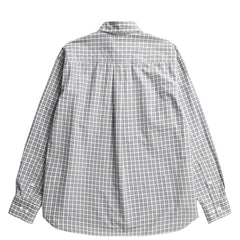 Norse Projects Falster Fine Check Oversize Shirt Cerulean