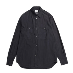 Norse Projects Falster Tencel Oversize Shirt Dark Navy