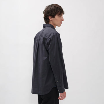 Norse Projects Falster Tencel Oversize Shirt Dark Navy