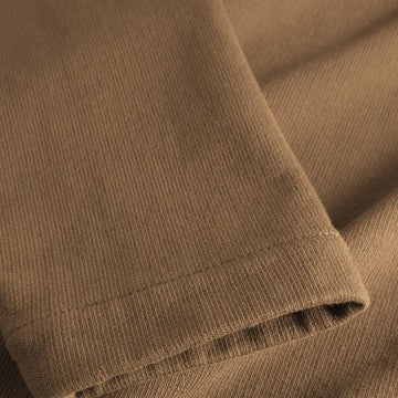 Norse Projects Fraser Relaxed Organic Loopback L/S Polo Oak - Parasol Store