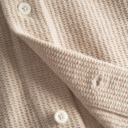 Norse Projects Gustav Crochet Jersey Shirt Oatmeal - Parasol Store