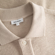 Norse Projects Gustav Crochet Jersey Shirt Oatmeal - Parasol Store