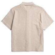 Norse Projects Gustav Crochet Jersey Shirt Oatmeal - Parasol Store