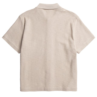 Norse Projects Gustav Crochet Jersey Shirt Oatmeal - Parasol Store