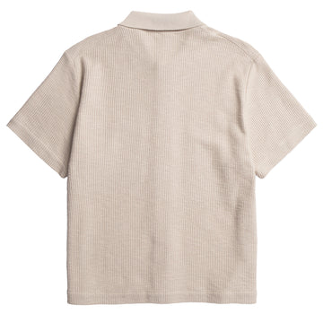 Norse Projects Gustav Crochet Jersey Shirt Oatmeal - Parasol Store