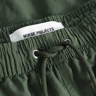 Norse Projects Hauge Recycled Nylon Swimmers Spruce Green - Parasol Store