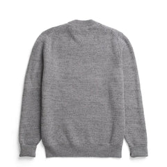 Norse Projects Henning Cotton Wool Rib Sweater Dark Grey Melange