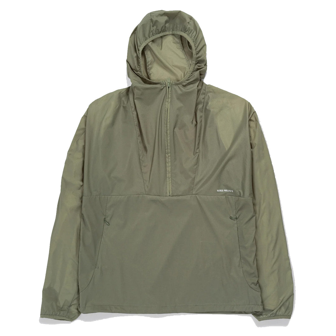 Norse Projects Herluf Light Nylon Jacket Dried Sage Green Norse Projects