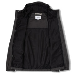 Norse Projects Herluf Wave Dye Nylon Windbreaker Black - Parasol Store