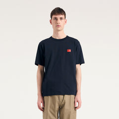 Norse Projects Holger Organic Department Print T-Shirt Dark Navy - Parasol Store
