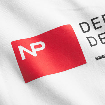 Norse Projects Holger Organic Department Print T-Shirt White - Parasol Store