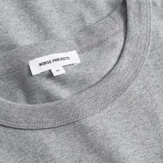 Norse Projects Holger Organic Optic Print T-shirt Grey Melange