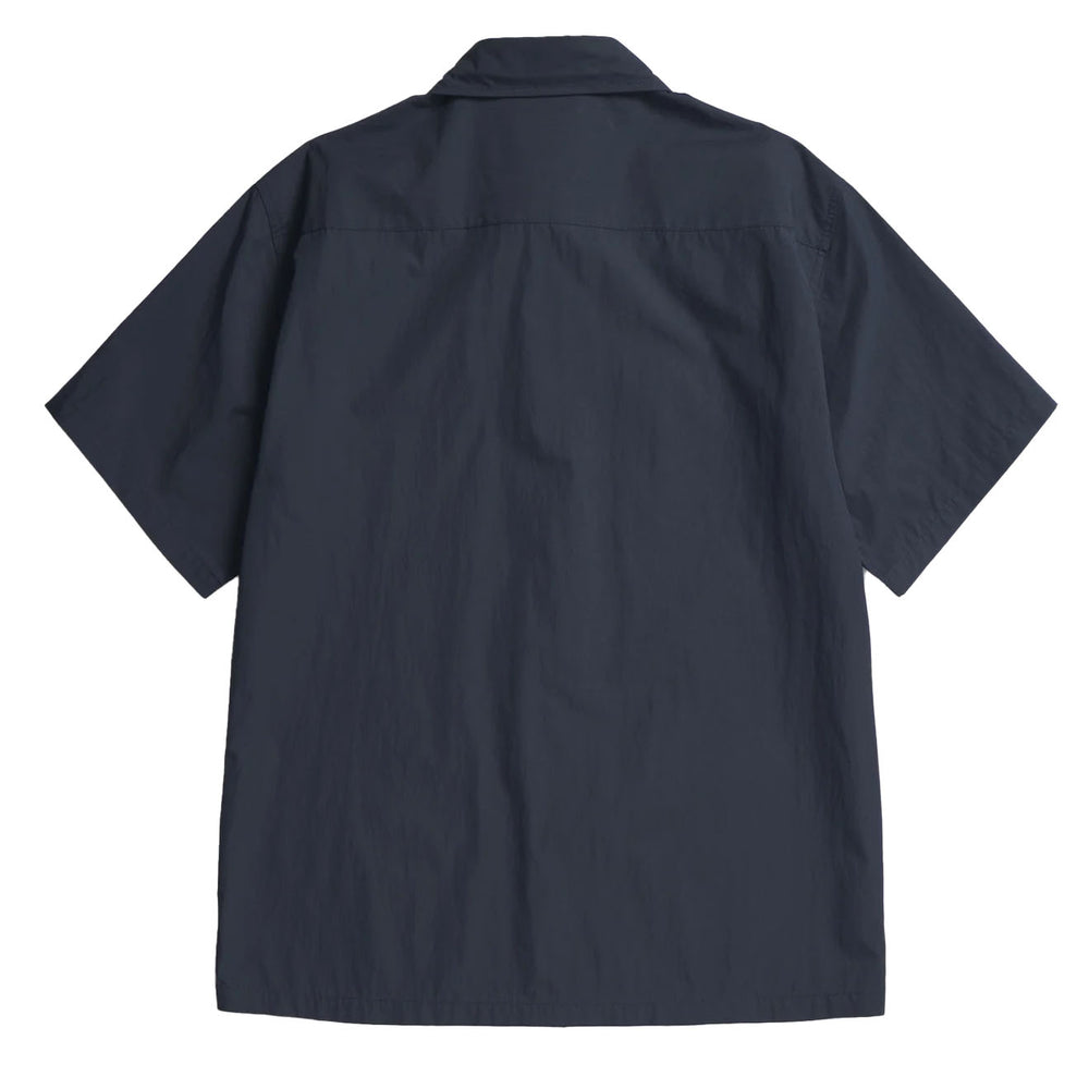 Norse Projects Ivan Tech Poplin SS Shirt Dark Navy - Parasol Store