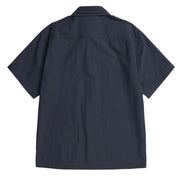 Norse Projects Ivan Tech Poplin SS Shirt Dark Navy - Parasol Store