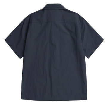 Norse Projects Ivan Tech Poplin SS Shirt Dark Navy - Parasol Store