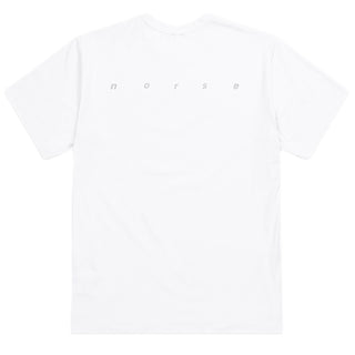 Norse Projects Joakim Reflective Print SS T-Shirt White Norse Projects
