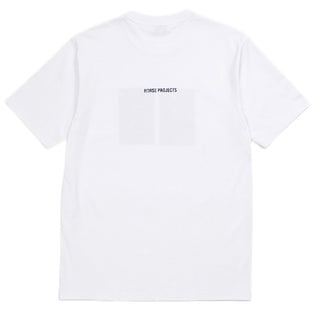 Norse Projects Johannes Lino Cut Reeds T-Shirt Calcite Blue Norse Projects