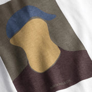 Norse Projects Johannes Organic Cap Print T-shirt White - Parasol Store