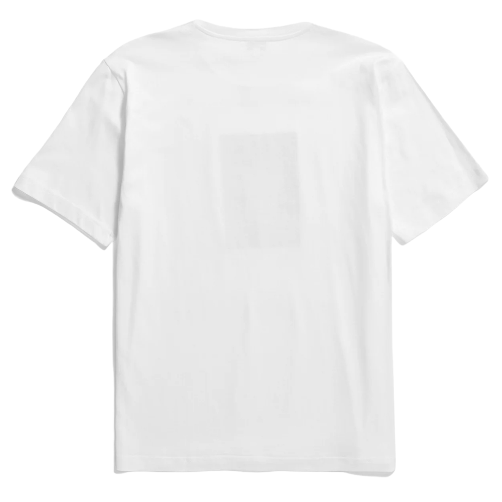 Norse Projects Johannes Organic Cap Print T-shirt White - Parasol Store